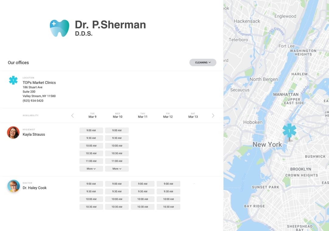 Online Patient Scheduling Software for Dentists and Doctors